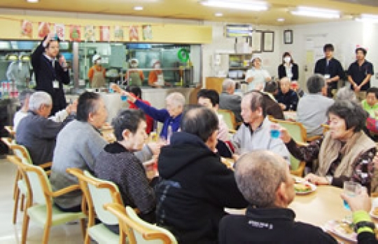 クリスマス会の様子です